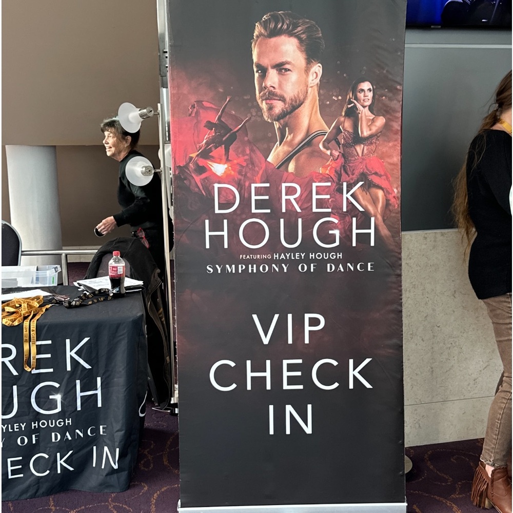 TONIGHT MY HUSBAND & I WENT & SAW SYMPHONY OF DANCE WITH DEREK & HAYLEY HOUGH💝